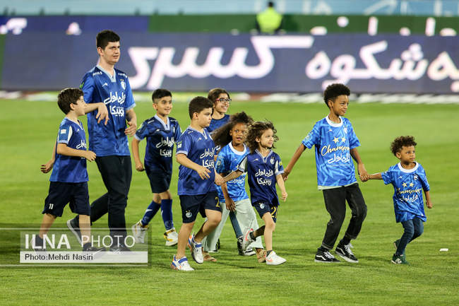 جشن قهرمانی تیم فوتبال استقلال