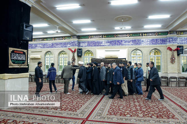 مراسم تشییع محمدمهدی صدیقی