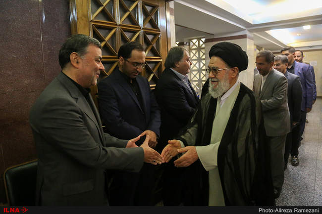 مراسم ترحیم سید علی صدر