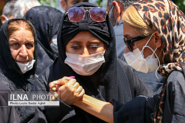 مراسم تشییع پیکر سیروس گرجستانی