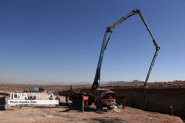 بازدید خبرنگاران ازمحل احداث کارخانه جدید سیمان فارس