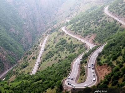 جاده چالوس در مسیر شمال به جنوب بازگشایی شد