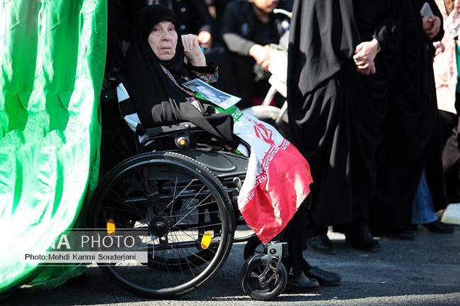 تشییع شهدای گمنام در اصفهان