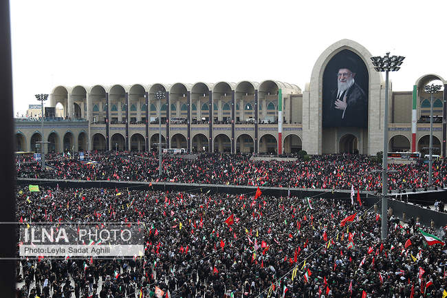 مراسم وداع با رهبر شهید انقلاب/1