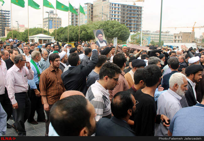تشییع پیکر حجت‌الاسلام سید کاظم علم‌الهدی