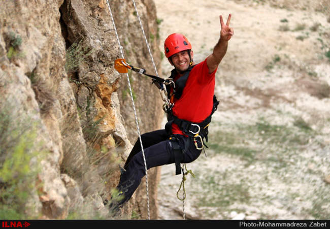 مانور راپل آتش نشانان-بهشهر