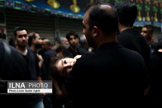 عزاداری تاسوعای حسینی در بازار تهران