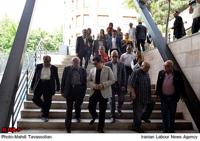 مراسم بزرگداشت فرهاد فخرالدینی 