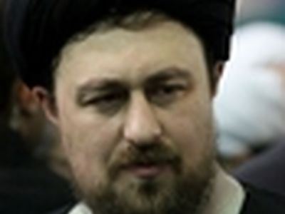 سیدحسن خمینی به آیت‌الله محمدی تاکندی تسلیت گفت