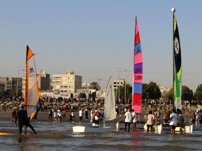 به دنبال گسترش گردشگری ورزش‌های دریایی هستیم