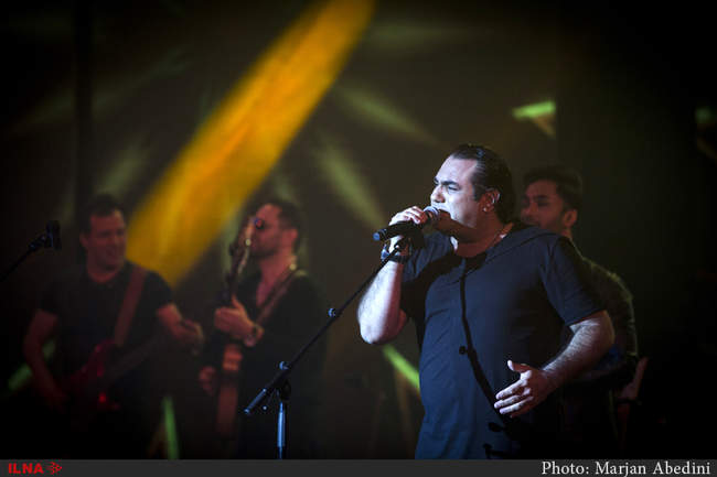 اجرای گروه سون در دومین شب از جشنواره فجر ۳۴ 