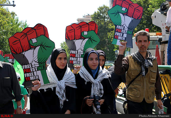 حضور چهره های سیاسی در راهپیمایی روز جهانی قدس/1