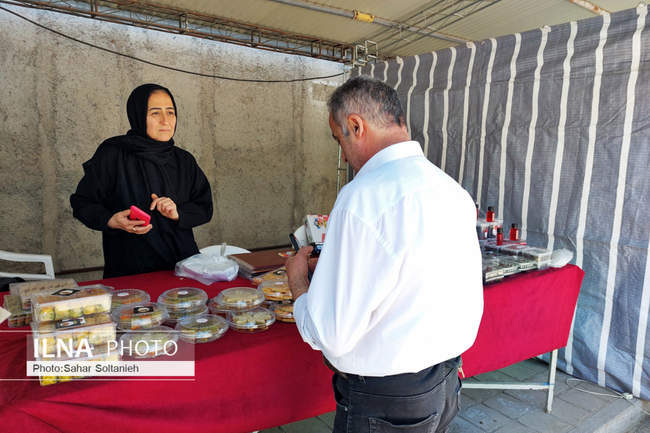 آثار هنرمندان قزوینی در نمایشگاه صنایع دستی