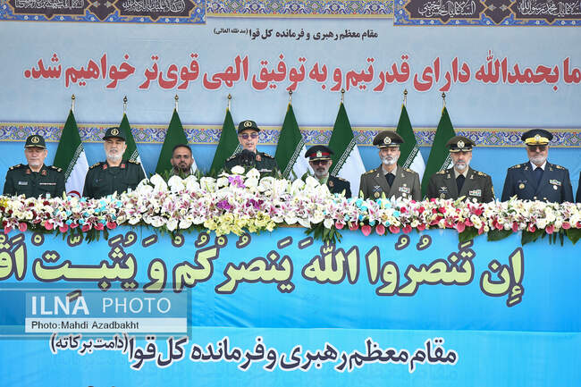 مراسم رژه نیروهای مسلح در تهران