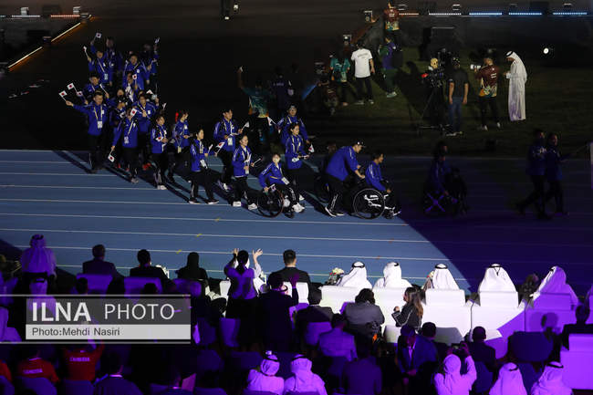 مراسم افتتاحیه پنجمین دوره بازی‌های پاراآسیایی جوانان - امارات