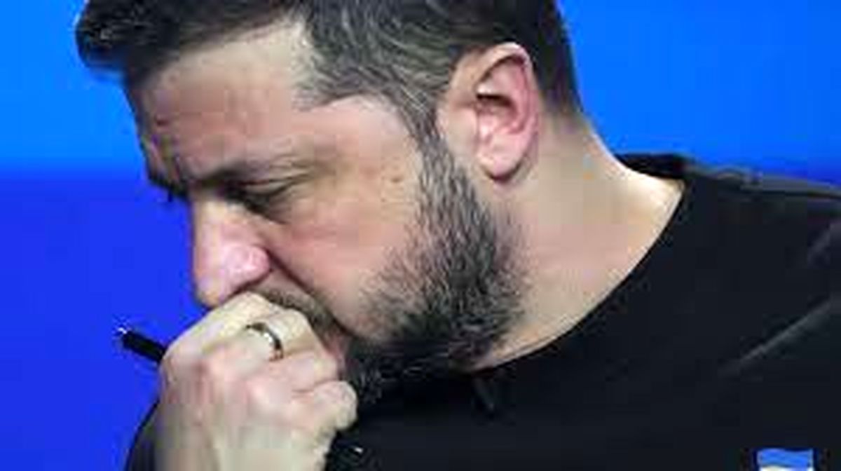 زلنسکی خسته و ضعیف شده است