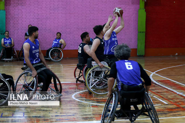 رقابت‌های لیگ ملی بسکتبال با ویلچر باشگاه‌های کشور