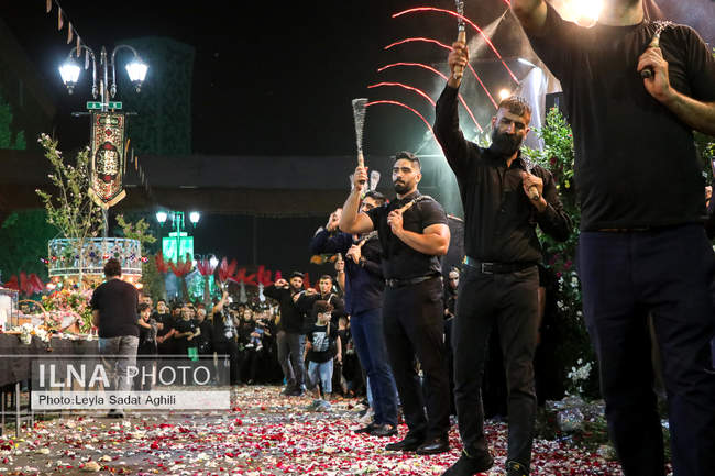  گلریزان حضرت قاسم(ع) در شب ششم محرم