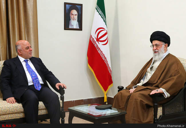 دیدار حیدر العبادی نخست‌وزیر عراق با مقام معظم رهبری