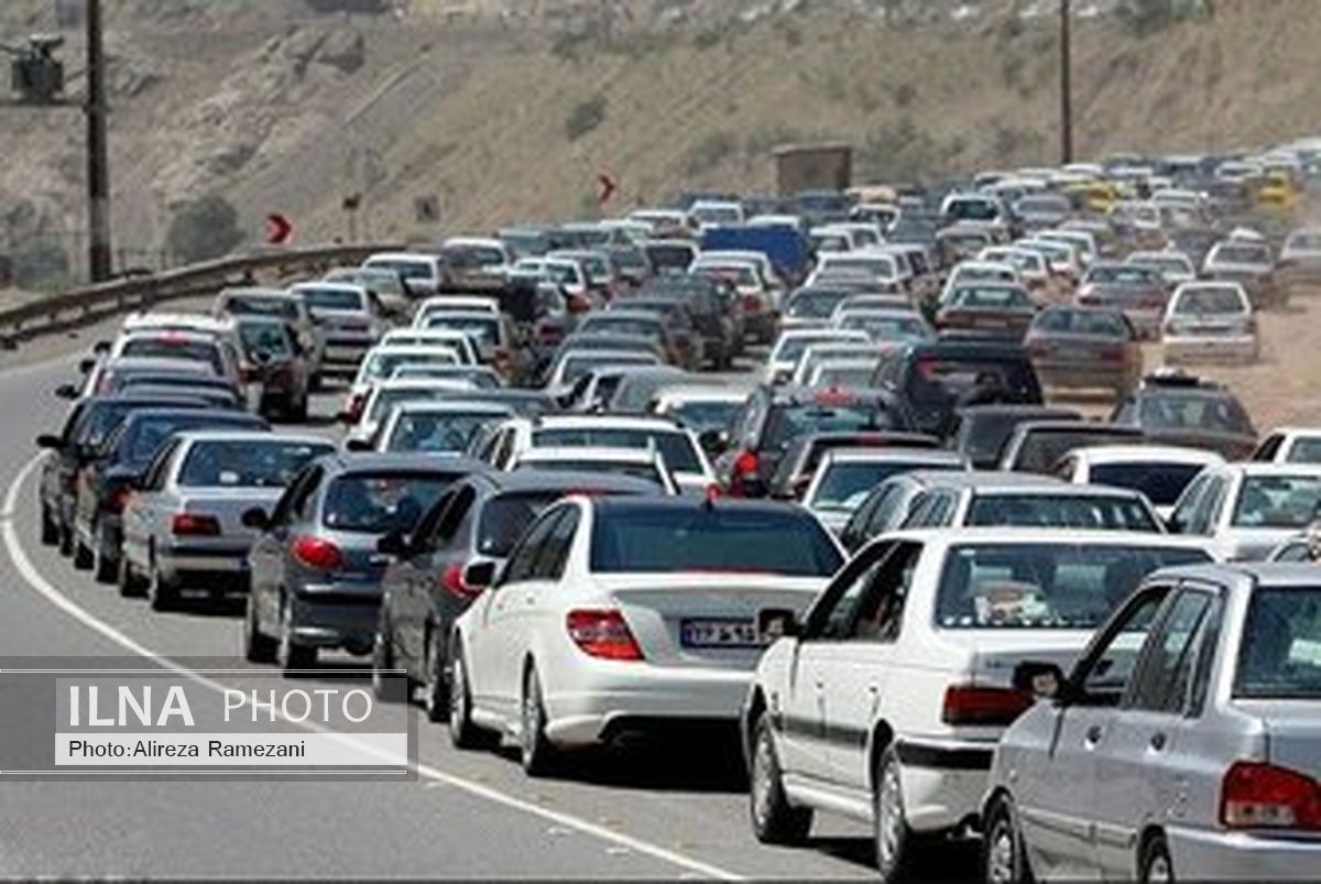 ترافیک نیمه سنگین در جاده‌های شمال کشور