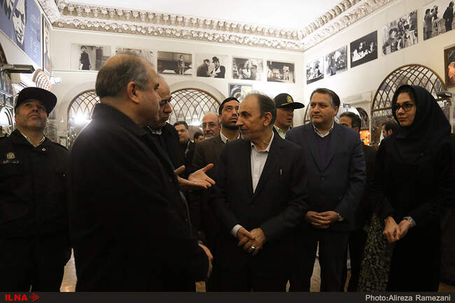 بازدید نجفی، شهردار تهران از موزه سینما و نشست با جمعی از سینماگران