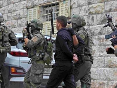 بازداشت ۶ فلسطینی در کرانه باختری توسط نظامیان اسرائیل