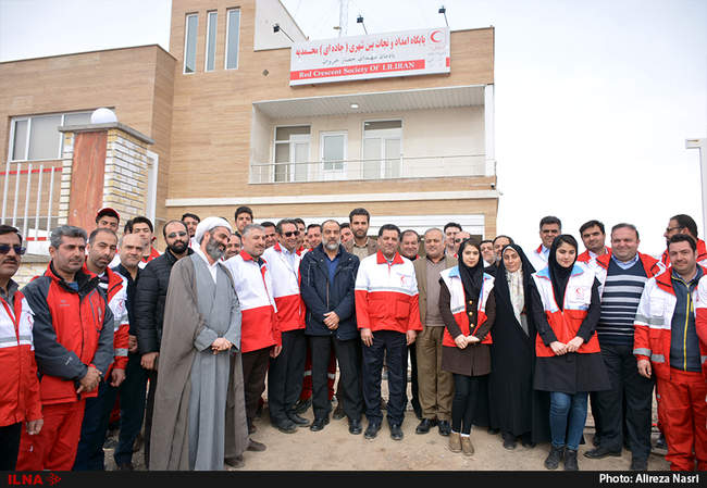 افتتاح دو ساختمان پایگاه امداد و نجات جاده ای قزوین 