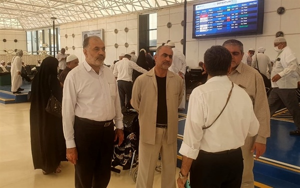 بررسی آخرین روند عزیمت حجاج به کشور