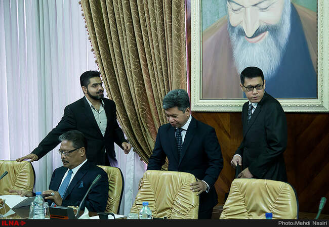 دیدار حجت‌الاسلام محمد جواد منتظری با داتوسری افندی بن‌علی دادستان کل کشور مالزی