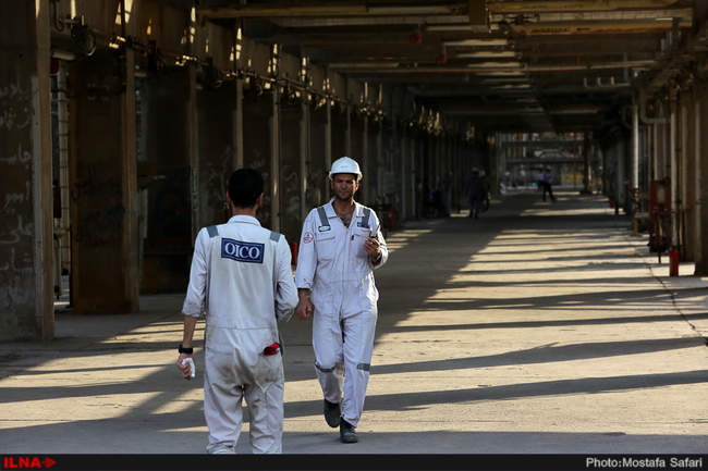 بازدید خبرنگاران از پالایشگاه نفت ستاره خلیج فارس 