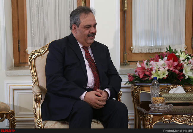 تقدیم استوارنامه آصف درانی سفیر جدید پاکستان به ظریف وزیر امورخارجه 