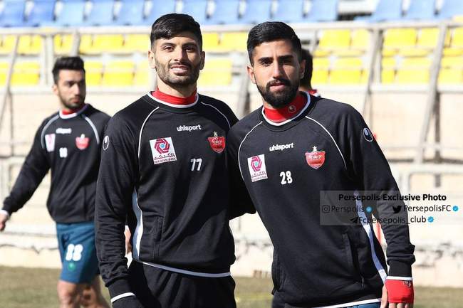 گزارش تصویری: آخرین جلسه تمرینی سرخ‌پوشان پیش از دیدار با آلومینیوم