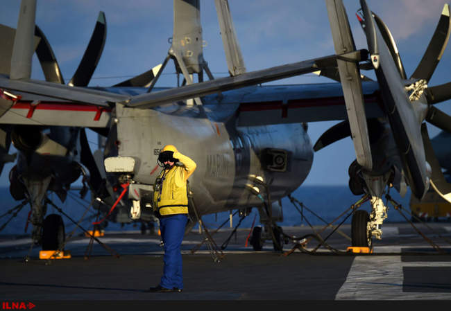 حمله جنگنده های فرانسوی به مواضع داعش