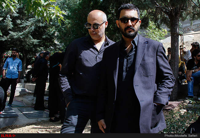 مراسم خاکسپاری پیکر عباس کیارستمی در لواسان