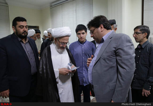 ضیافت افطاری اساتید تفسیرقرآن در دارالقرآن علامه طباطبایی