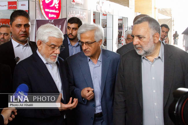 بازدید معاون اول رئیس‌جمهور از نمایشگاه کتاب تهران