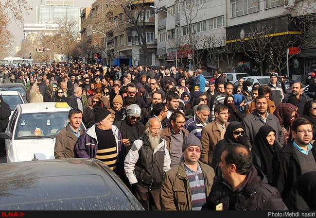 مراسم تشییع پیکر حسن جوهرچی