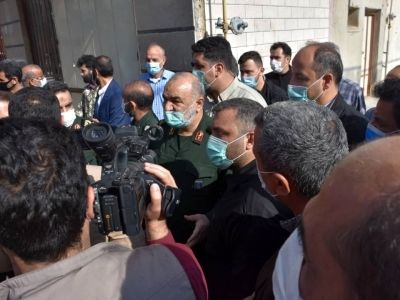 فرمانده کل سپاه به استان خوزستان سفر کرد