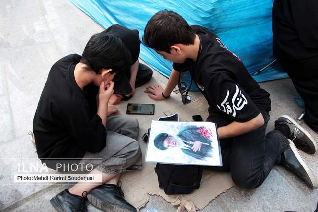  دومین روز مراسم وداع با رهبر شهید انقلاب در مصلای تهران/ 9