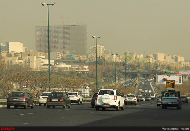 آلودگی هوای امروز تهران 