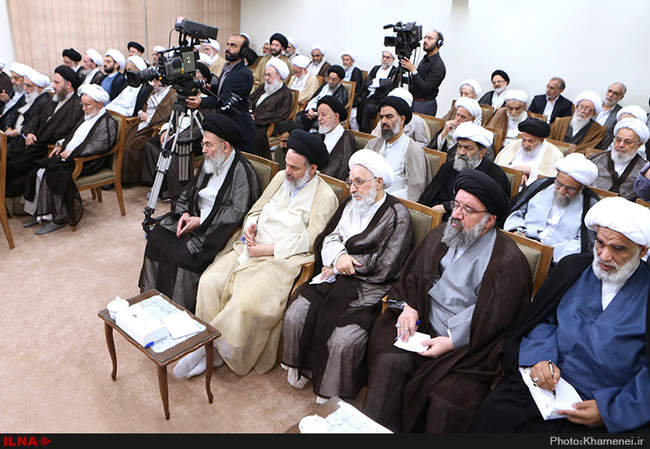 دیدار ‫رئیس و اعضای مجلس خبرگان با رهبر معظم انقلاب