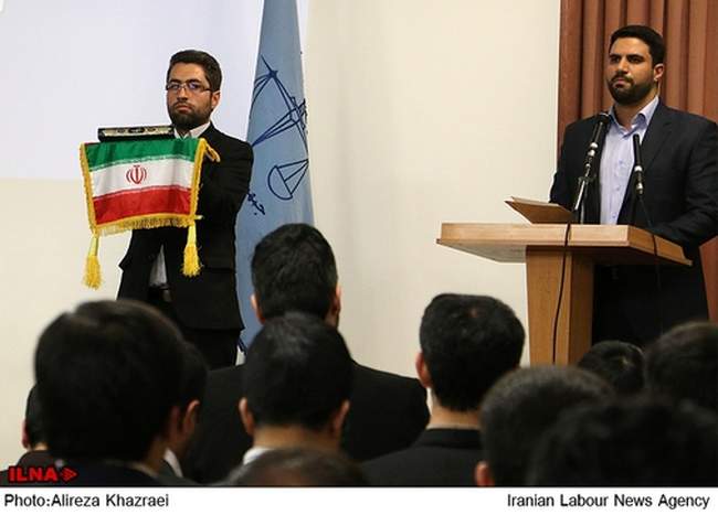 مراسم تحلیف کارآموزان قضایی