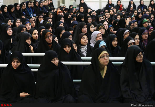 دیدار شرکت‌کنندگان در نهمین همایش ملی نخبگان فردا با رهبر انقلاب