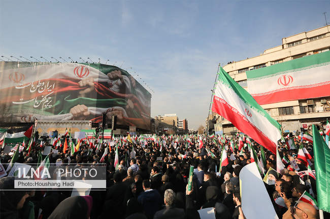 راهپیمایی محکومیت اقدامات تروریستی آمریکا و رژیم صهیونیستی علیه ملت