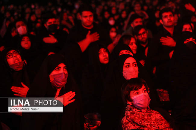 مراسم احیای شب بیست و یکم رمضان در ستاد فرماندهی انتظامی تهران بزرگ