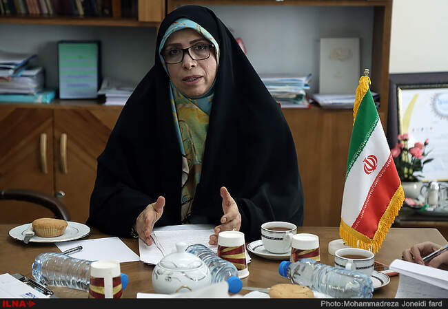 نشست خبری الهام امین‌زاده دستیار رئیس‌جمهور