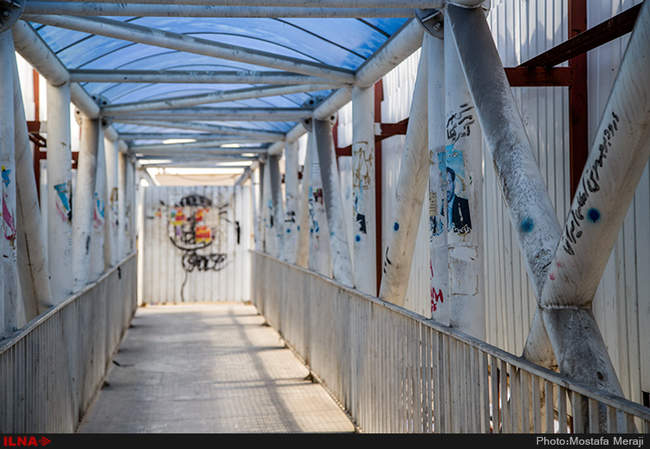 پل‌هایی بدون عابر پیاده در قم