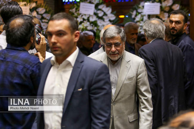 مراسم ختم مادر اسحاق جهانگیری