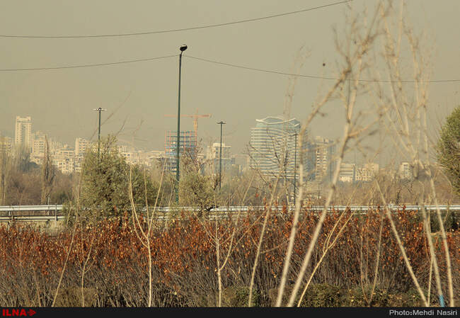 آلودگی هوای امروز تهران 