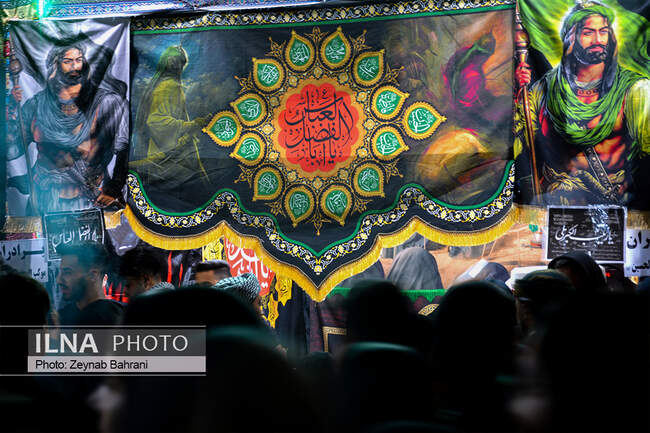 مراسم سینی گردانی شهرک عرب ها